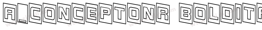a_ConceptoNr BoldIta字体转换